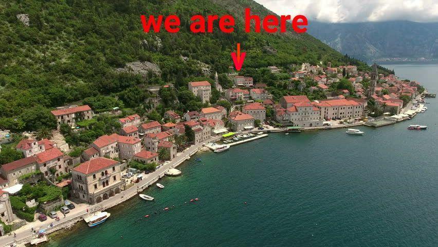 Apartmán Bella Vista Zmukic Perast Exteriér fotografie